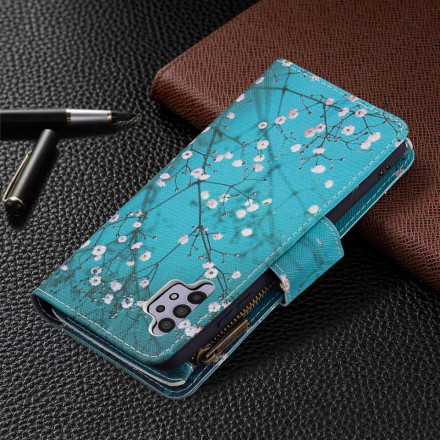 Housse Samsung Galaxy A32 4G Poche Zippée Arbre Housse Samsung Galaxy A32 4G Poche Zippée Arbre