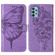 Housse Samsung Galaxy A32 4G Papillon Design avec Lanière