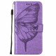 Housse Samsung Galaxy A32 4G Papillon Design avec Lanière Housse Samsung Galaxy A32 4G Papillon Design avec Lanière