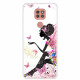 Coque Moto G9 Play Butterfly Lady