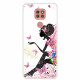 Coque Moto G9 Play Butterfly Lady Coque Moto G9 Play Butterfly Lady