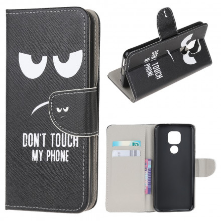 Housse Moto G9 Play Don't Touch My Phone Housse Moto G9 Play Don't Touch My Phone