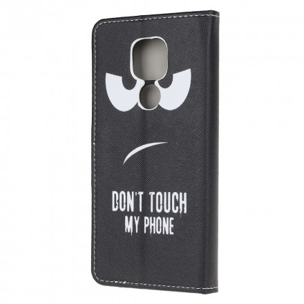 Housse Moto G9 Play Don't Touch My Phone