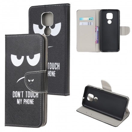 Housse Moto G9 Play Don't Touch My Phone Housse Moto G9 Play Don't Touch My Phone