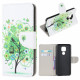 Housse Moto G9 Play Arbre Fleuri