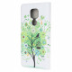 Housse Moto G9 Play Arbre Fleuri Housse Moto G9 Play Arbre Fleuri