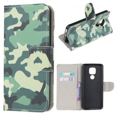 Housse Moto G9 Play Camouflage Militaire Housse Moto G9 Play Camouflage Militaire