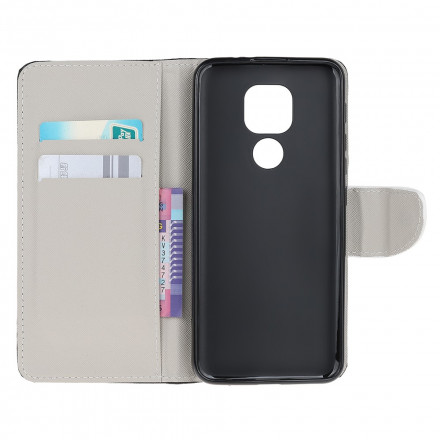 Housse Moto G9 Play Camouflage Militaire