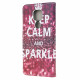 Housse Moto G9 Play Keep Calm and Sparkle Housse Moto G9 Play Keep Calm and Sparkle