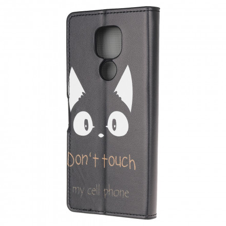 Housse Moto G9 Play Don't Touch My Cell Phone Housse Moto G9 Play Don't Touch My Cell Phone