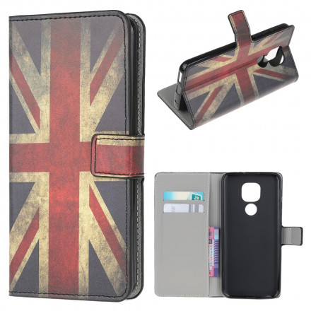 Housse Moto G9 Play Drapeau Angleterre Housse Moto G9 Play Drapeau Angleterre