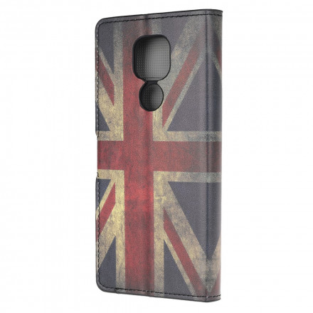 Housse Moto G9 Play Drapeau Angleterre Housse Moto G9 Play Drapeau Angleterre