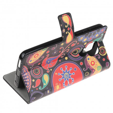 Housse Moto G9 Play Design Galaxie Housse Moto G9 Play Design Galaxie