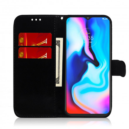 Housse Moto G9 Play Simili Cuir Couverture Miroir Housse Moto G9 Play Simili Cuir Couverture Miroir