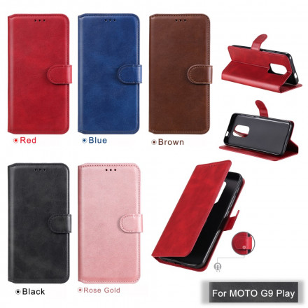 Housse Moto G9 Play Style Cuir Design Housse Moto G9 Play Style Cuir Design