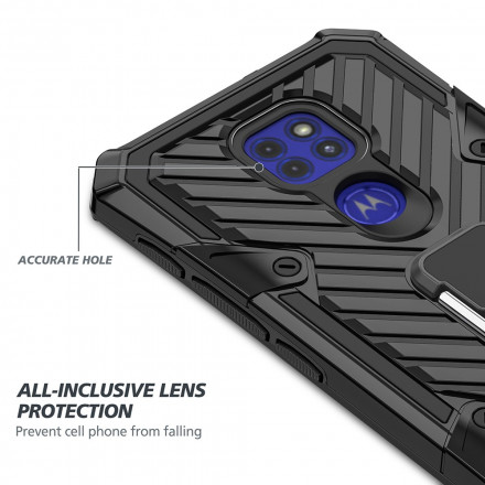 Coque Moto G9 Play Détachable Anneau-Support Coque Moto G9 Play Détachable Anneau-Support