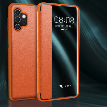 View Cover Samsung Galaxy A32 4G Effet Cuir View Cover Samsung Galaxy A32 4G Effet Cuir