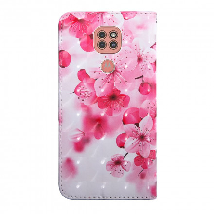 Housse Moto G9 Play Light Spot Fleurs Blossom Housse Moto G9 Play Light Spot Fleurs Blossom