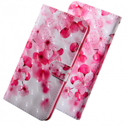 Housse Moto G9 Play Light Spot Fleurs Blossom Housse Moto G9 Play Light Spot Fleurs Blossom