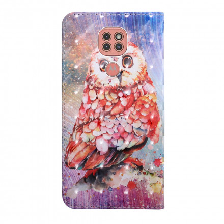 Housse Moto G9 Play Light Spot Germain le Hibou Housse Moto G9 Play Light Spot Germain le Hibou