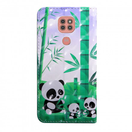 Housse Moto G9 Play Light Spot Pandas Housse Moto G9 Play Light Spot Pandas