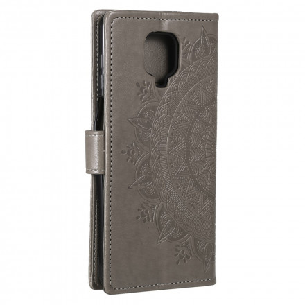 Housse Moto G9 Play Mandala Soleil Housse Moto G9 Play Mandala Soleil