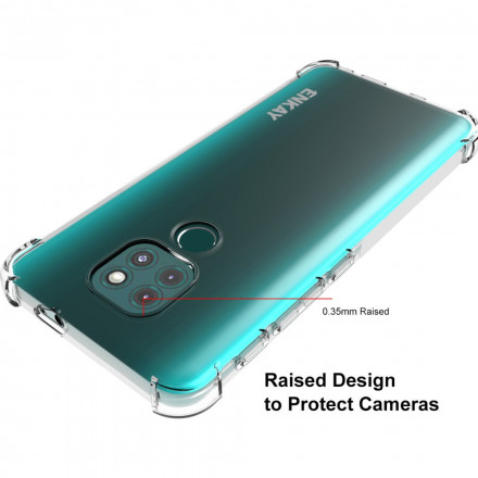 Coque Moto G9 Play Combo Coque et Verre trempée ENKAY Coque Moto G9 Play Combo Coque et Verre trempée ENKAY