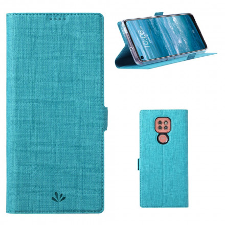 Flip Cover Moto G9 Play Texturée VILI DMK Flip Cover Moto G9 Play Texturée VILI DMK