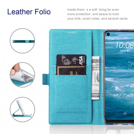 Flip Cover Moto G9 Play Texturée VILI DMK Flip Cover Moto G9 Play Texturée VILI DMK