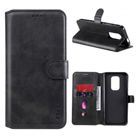 Housse Moto G9 Play ENKAY Simili Cuir Housse Moto G9 Play ENKAY Simili Cuir