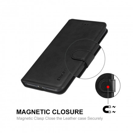 Housse Moto G9 Play ENKAY Simili Cuir Housse Moto G9 Play ENKAY Simili Cuir
