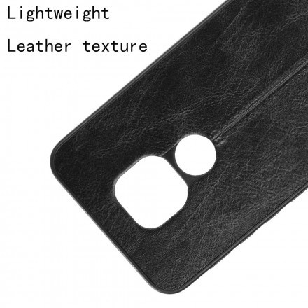 Coque Moto G9 Play Effet Cuir Couture Coque Moto G9 Play Effet Cuir Couture