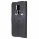 Housse Moto G9 Play Yeux de Chat Noir à Lanière Housse Moto G9 Play Yeux de Chat Noir à Lanière