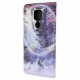 Housse Moto G9 Play Loup en Hiver avec Lanière Housse Moto G9 Play Loup en Hiver avec Lanière