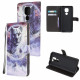 Housse Moto G9 Play Loup en Hiver avec Lanière Housse Moto G9 Play Loup en Hiver avec Lanière