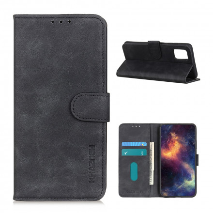 Housse Moto G9 Plus Effet Cuir Vintage KHAZNEH Housse Moto G9 Plus Effet Cuir Vintage KHAZNEH