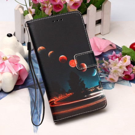 Housse Huawei P Smart 2020 Lunes et Galaxie Housse Huawei P Smart 2020 Lunes et Galaxie