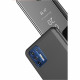 View Cover Moto G9 Plus Miroir et Simili Cuir View Cover Moto G9 Plus Miroir et Simili Cuir