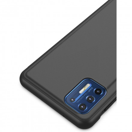 View Cover Moto G9 Plus Miroir et Simili Cuir View Cover Moto G9 Plus Miroir et Simili Cuir