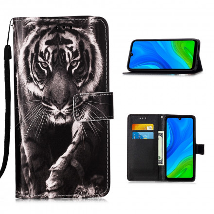 Housse Huawei P Smart 2020 Tigre de Nuit Housse Huawei P Smart 2020 Tigre de Nuit