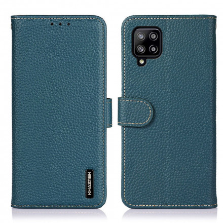 Housse Samsung Galaxy A22 4G Cuir Litchi KHAZNEH Housse Samsung Galaxy A22 4G Cuir Litchi KHAZNEH