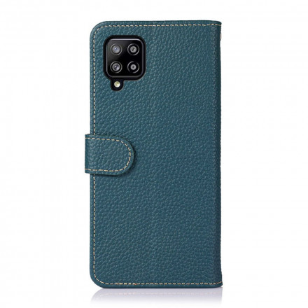 Housse Samsung Galaxy A22 4G Cuir Litchi KHAZNEH Housse Samsung Galaxy A22 4G Cuir Litchi KHAZNEH