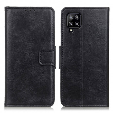 Housse Samsung Galaxy A22 4G Effet Cuir Fermoir Réversible Housse Samsung Galaxy A22 4G Effet Cuir Fermoir Réversible