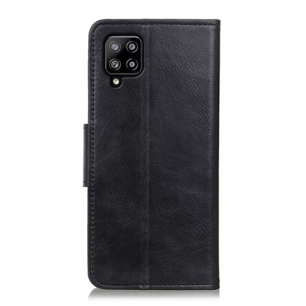 Housse Samsung Galaxy A22 4G Effet Cuir Fermoir Réversible Housse Samsung Galaxy A22 4G Effet Cuir Fermoir Réversible