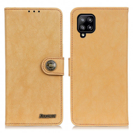 Housse Samsung Galaxy A22 4G Simili Cuir Fendu Rétro KHAZNEH Housse Samsung Galaxy A22 4G Simili Cuir Fendu Rétro KHAZNEH