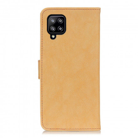 Housse Samsung Galaxy A22 4G Simili Cuir Fendu Rétro KHAZNEH Housse Samsung Galaxy A22 4G Simili Cuir Fendu Rétro KHAZNEH