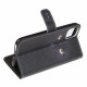 Housse Samsung Galaxy A22 5G Yeux de Chat Noir à Lanière Housse Samsung Galaxy A22 5G Yeux de Chat Noir à Lanière