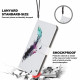 Housse Samsung Galaxy A22 5G Plume à Lanière Housse Samsung Galaxy A22 5G Plume à Lanière
