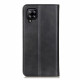 Flip Cover Samsung Galaxy A22 4G Cuir Fendu Véritable Flip Cover Samsung Galaxy A22 4G Cuir Fendu Véritable