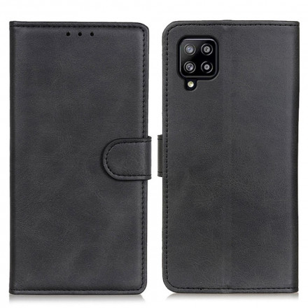 Housse Samsung Galaxy A22 4G Effet Cuir Matte Rétro Housse Samsung Galaxy A22 4G Effet Cuir Matte Rétro